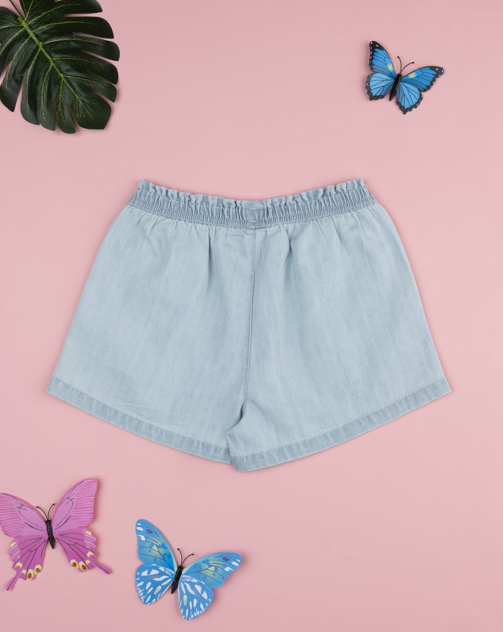 Prenatal Butterfly denim shorts for girls Short