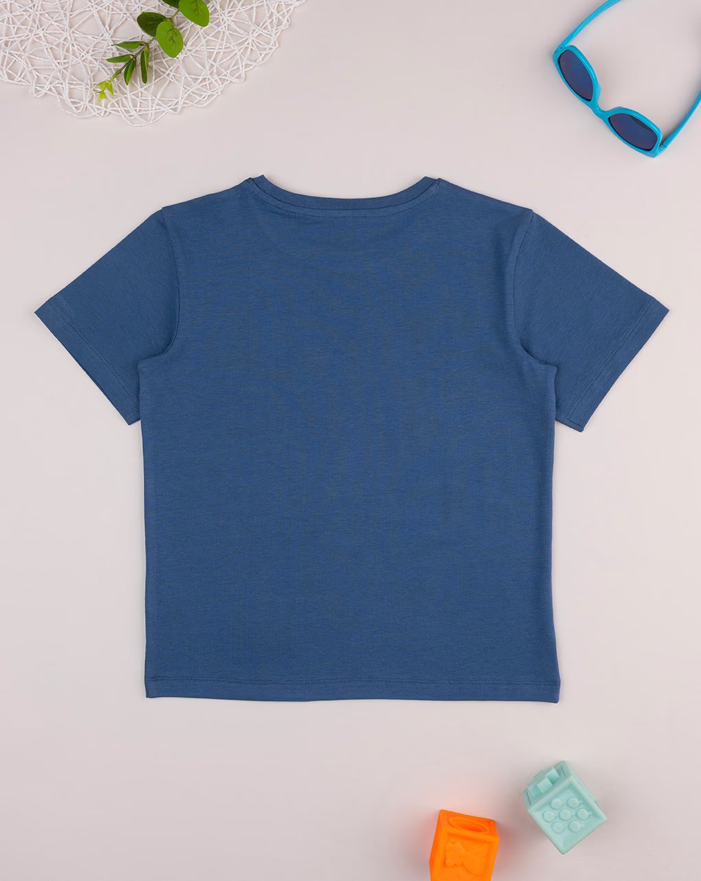 Prenatal Blue surf print kids t-shirt T-shirt