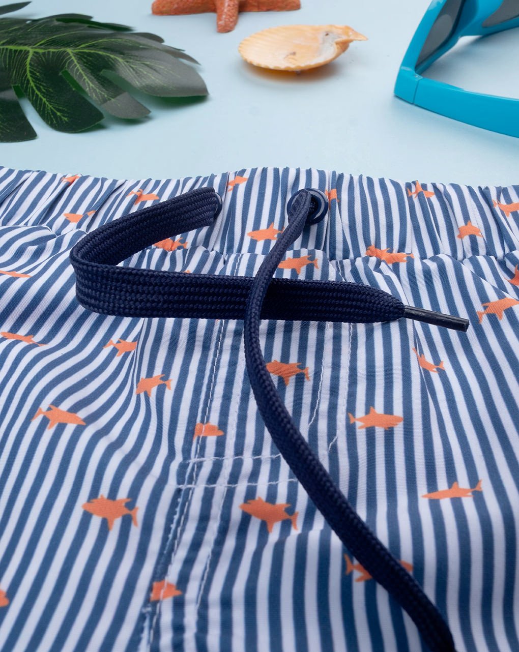 Prenatal Blue striped baby boy boxer Boxer Short
