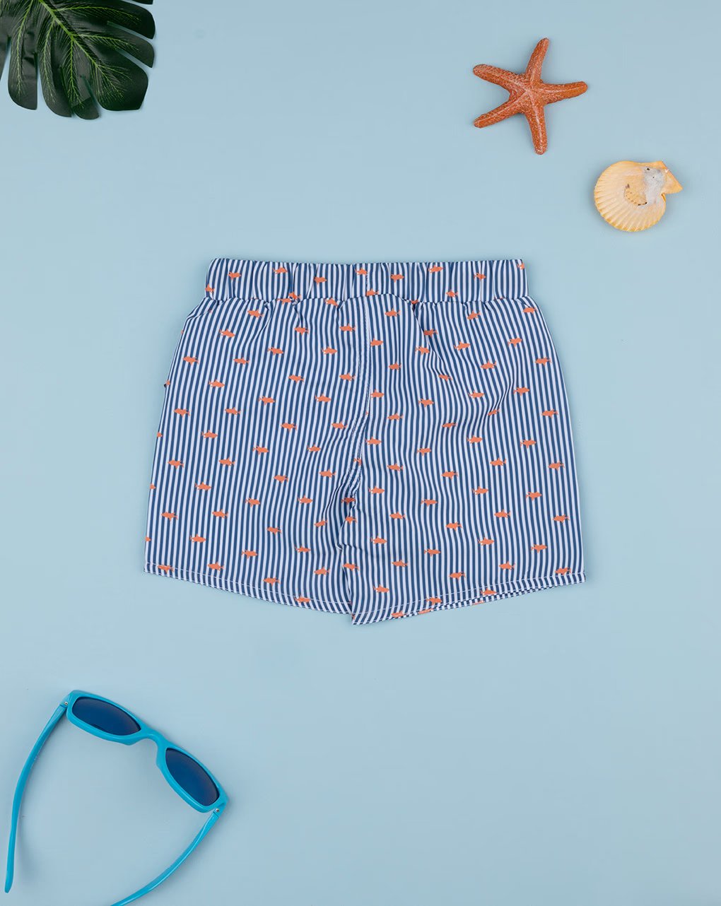 Prenatal Blue striped baby boy boxer Boxer Short