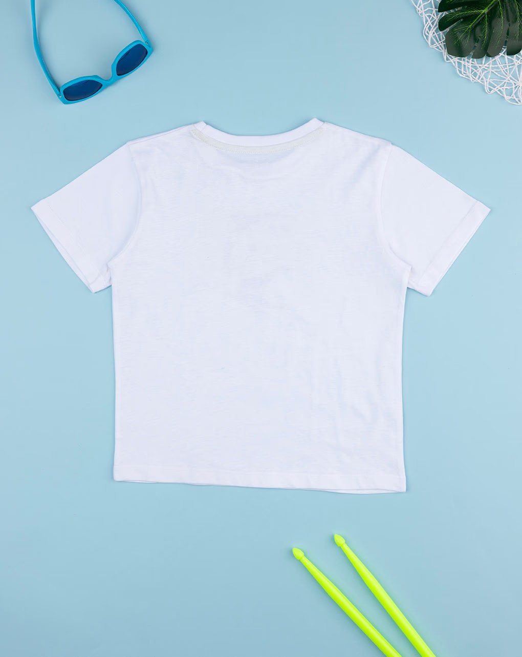 Prenatal White shark print kids t-shirt T-shirt