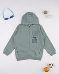 Prenatal Green children's hoodie with dinosaurs Hooded Jacket