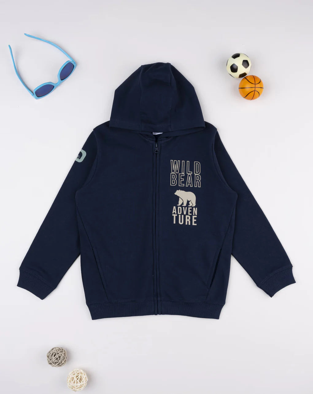 Prenatal Dark blue children's hoodie Hooded Jacket