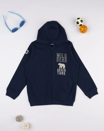 Prenatal Dark blue children's hoodie Hooded Jacket