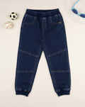 Prenatal Dark denim trousers for boys with shaping pockets Trouser