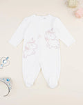 Prenatal White unicorn baby onesie Overall