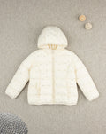 Prenatal Cream jacket for girls Hooded Jacket
