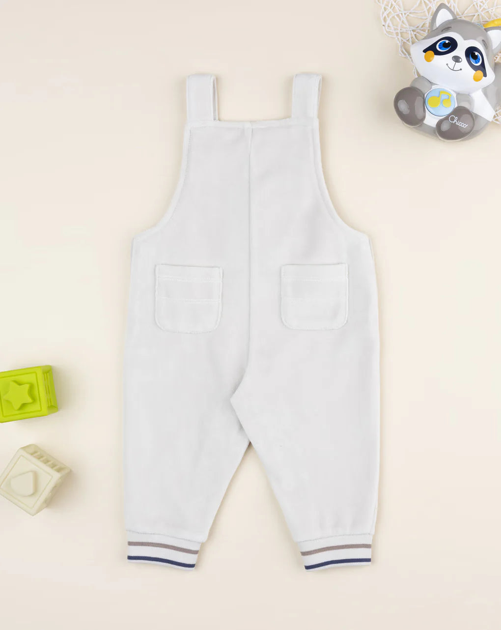 Prenatal Brown teddy bear baby overalls Overall