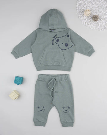 Prenatal Koala green jogging set for boys Outdoor Set
