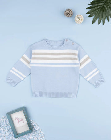 Prenatal Blue striped children's Sweater Sweater