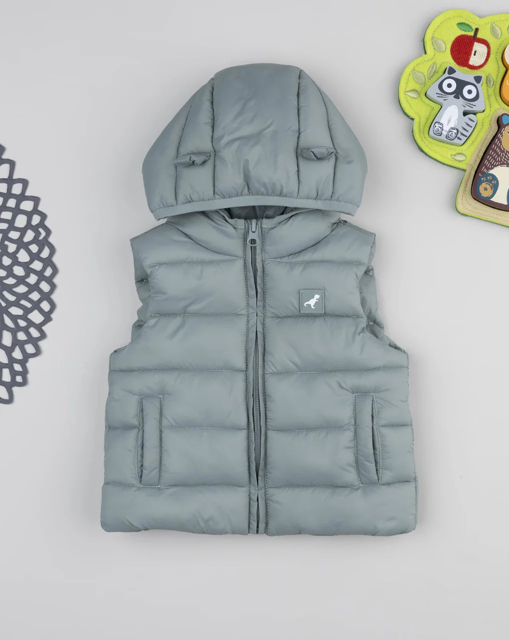 Prenatal Green recycled material children's vest Vest