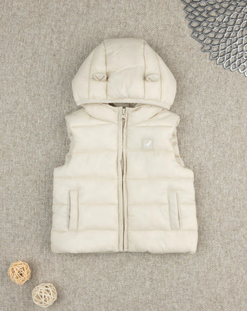 Prenatal White recycled nylon children's vest Vest