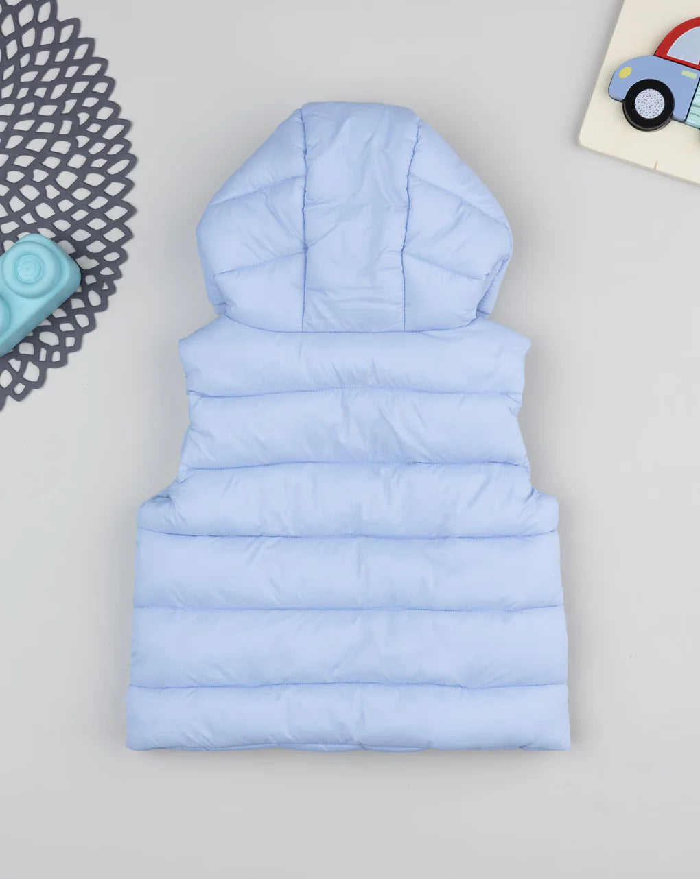 Prenatal Blue recycled material children's vest Vest