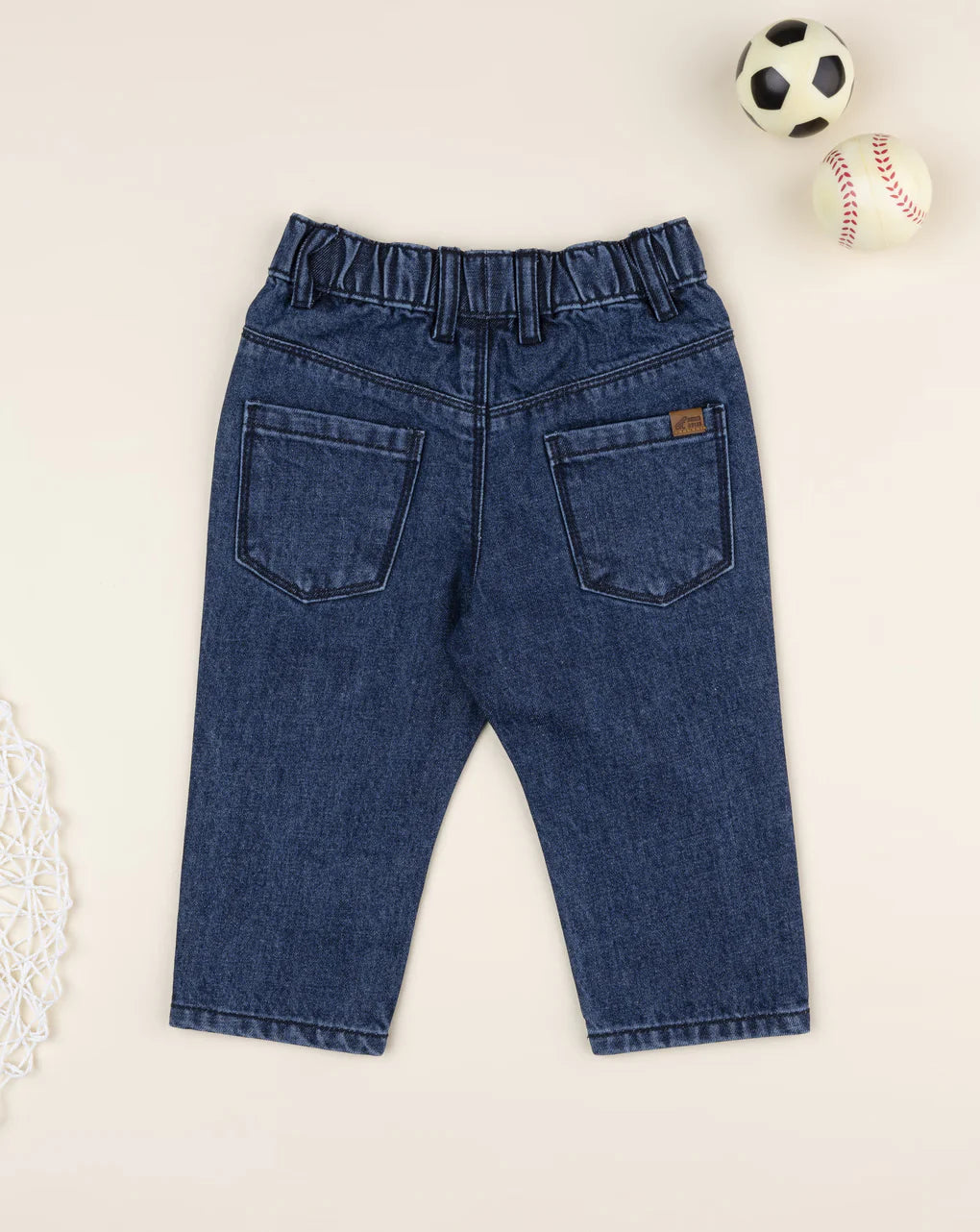 Prenatal Children's denim trousers with pockets Pant