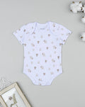 Prenatal Baby bodysuit with allover teddy bears Bodysuit