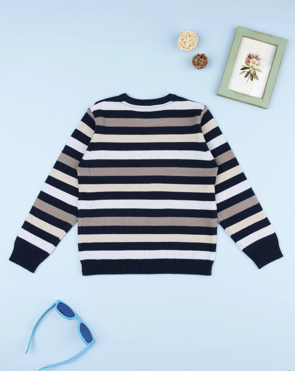 Prenatal Multicolored striped sweater for children Sweater