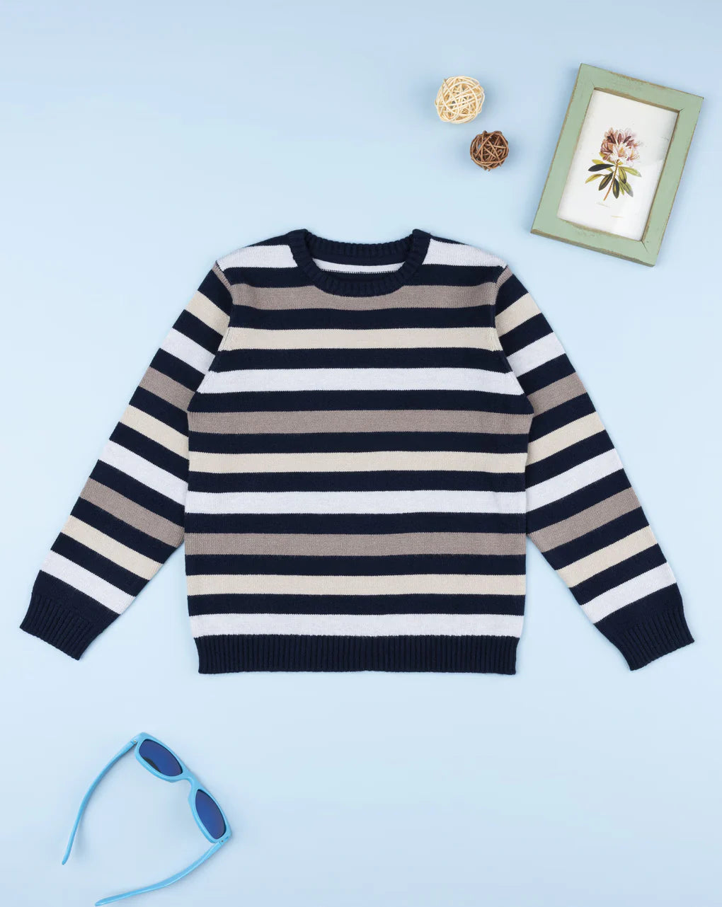 Prenatal Multicolored striped sweater for children Sweater