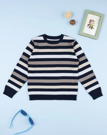 Prenatal Multicolored striped sweater for children Sweater