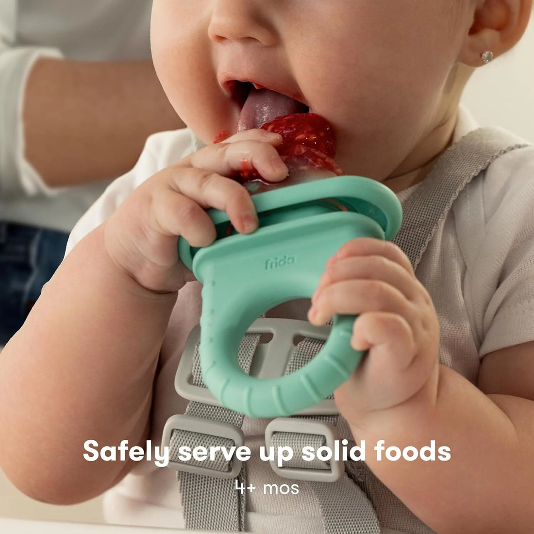 Fridababy Push Pop Feeder, Baby Fruit, Baby Fruit Food to Safely Introduce New Foods