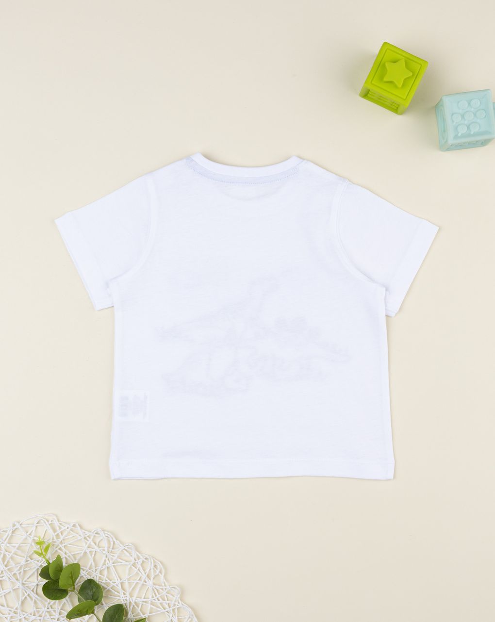 Prenatal Embroidered dinosaurs t-shirt for boys