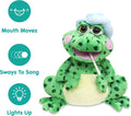 Cuddlebarn Fever Frog 12 Tall Animated Singing Plush with Light Up Cheeks | Prenatal, Babies, Nusring, Cybex, Avent Plush & Soft Toy