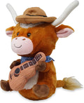 Cuddlebarn Lil Austin Animated Singing Cow Stuffed Animal Plush Toy | Prenatal, Babies, Nusring, Cybex, Avent Plush & Soft Toy