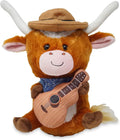 Cuddlebarn Lil Austin Animated Singing Cow Stuffed Animal Plush Toy | Prenatal, Babies, Nusring, Cybex, Avent Plush & Soft Toy