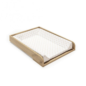 Martha Changing Mat Oak with Rabbits Design
