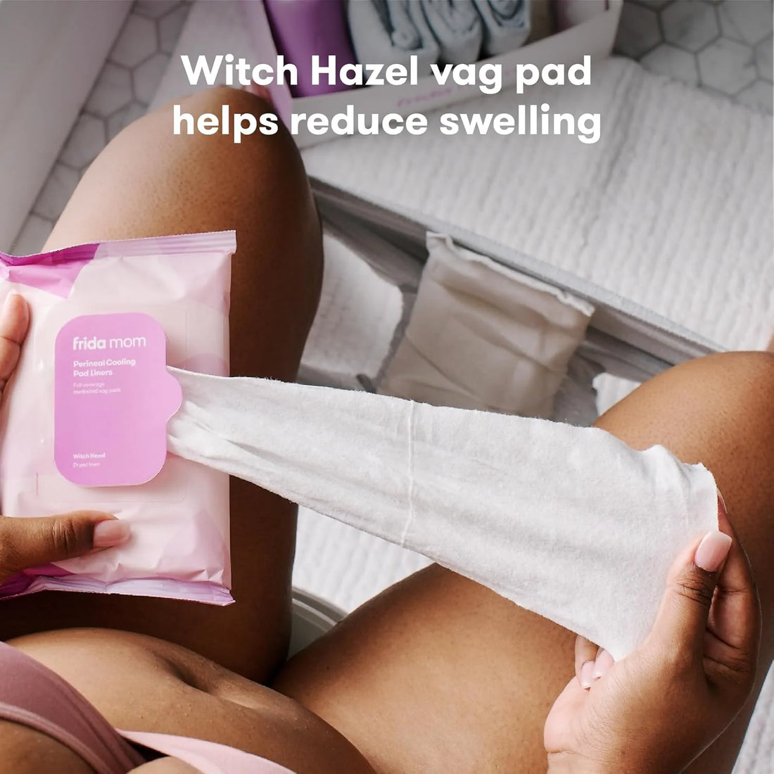 Fridamom Witch Hazel Perineal Cooling Pad Liners 24 Pieces
