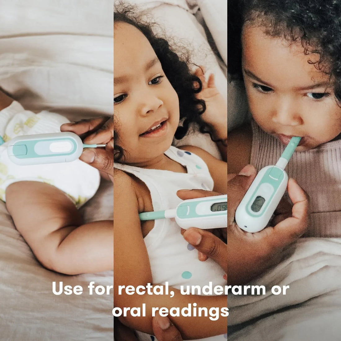 Fridababy 3-in-1 Rectal, Underarm & Oral Thermometer for Kids
