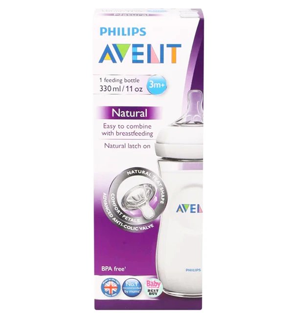 Avent Silicone Bottle 330ml 3m+ | Prenatal, Babies, Nusring, Cybex, Avent Bottle Accessory