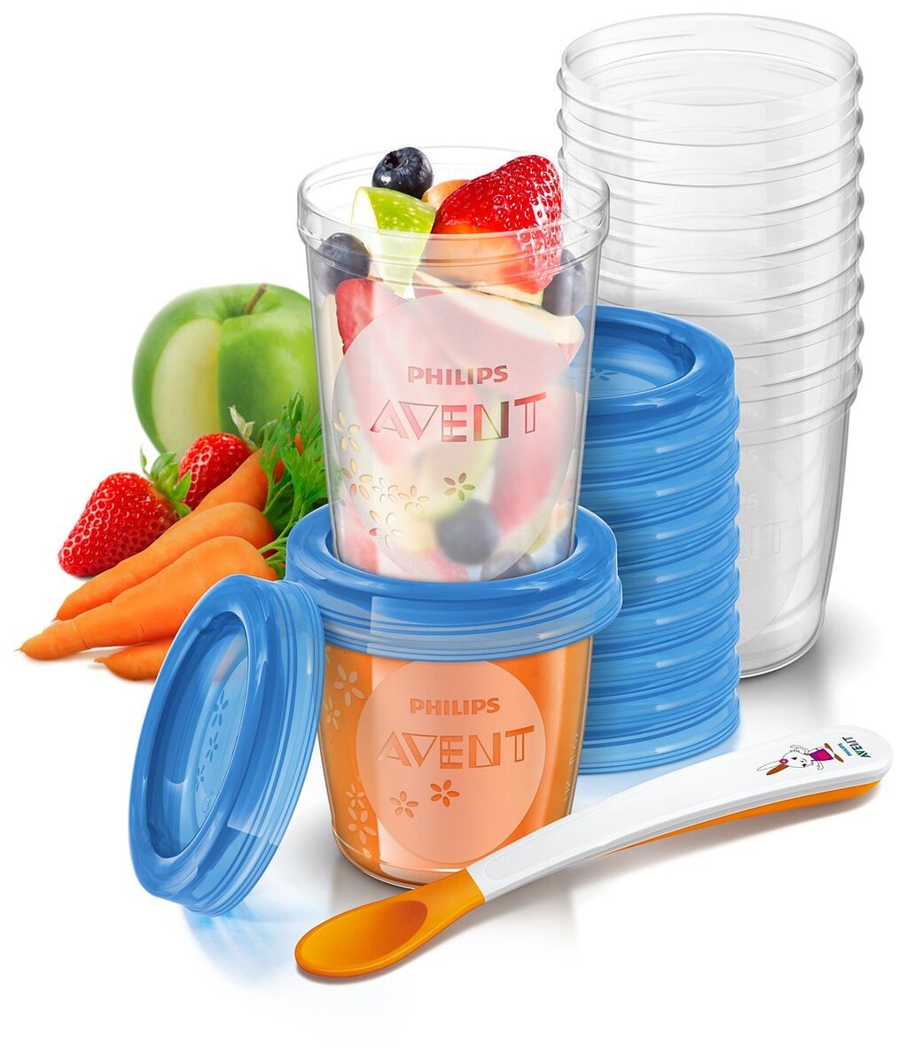 Avent Food Storage Cup - Food Container with International Shipping