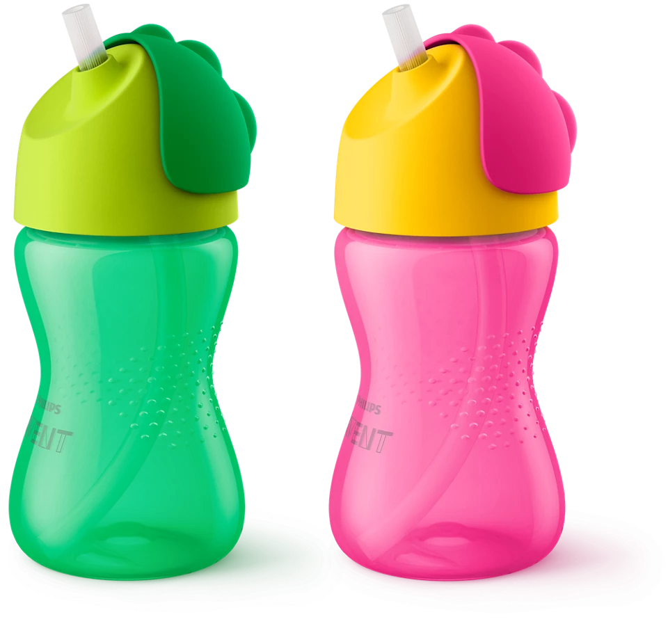 Bendy Straw Cup 300ml 12m+