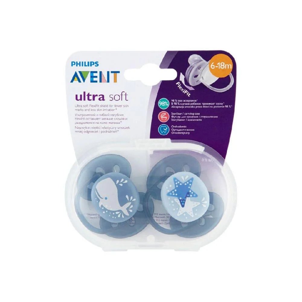 Avent Soothers 6-18m Ultra Soft | Prenatal, Babies, Nusring, Cybex, Avent Pacifier