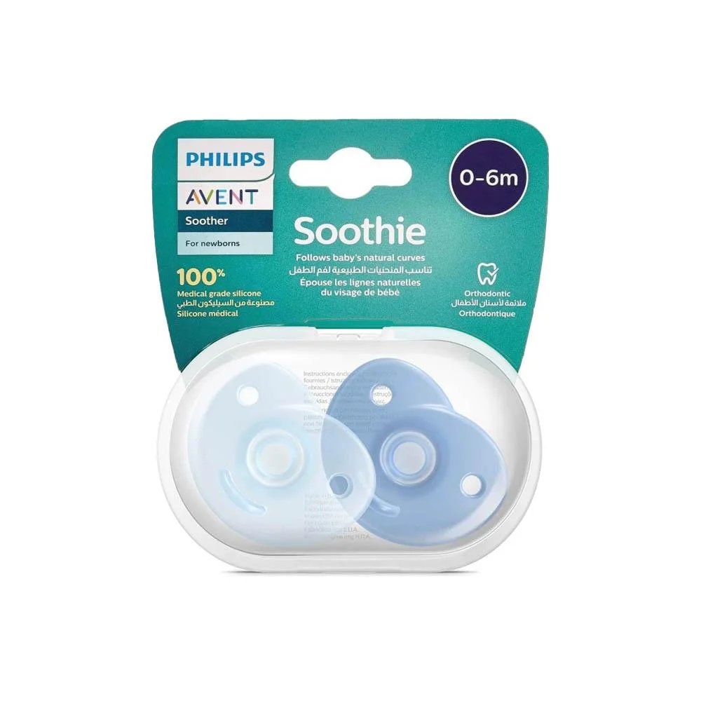 Avent Soothie Newborn Pacifier 0-6 months - Blue | Prenatal, Babies, Nusring, Cybex, Avent Pacifier