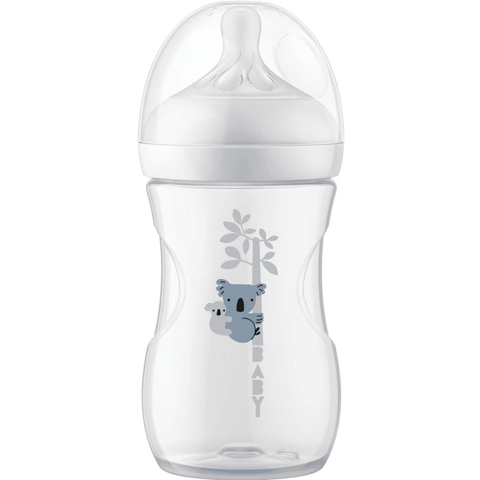 Avent Natural Response Feeding Bottle with Patterns 260ml Giraffe | Prenatal, Babies, Nusring, Cybex, Avent Bottle Feeding