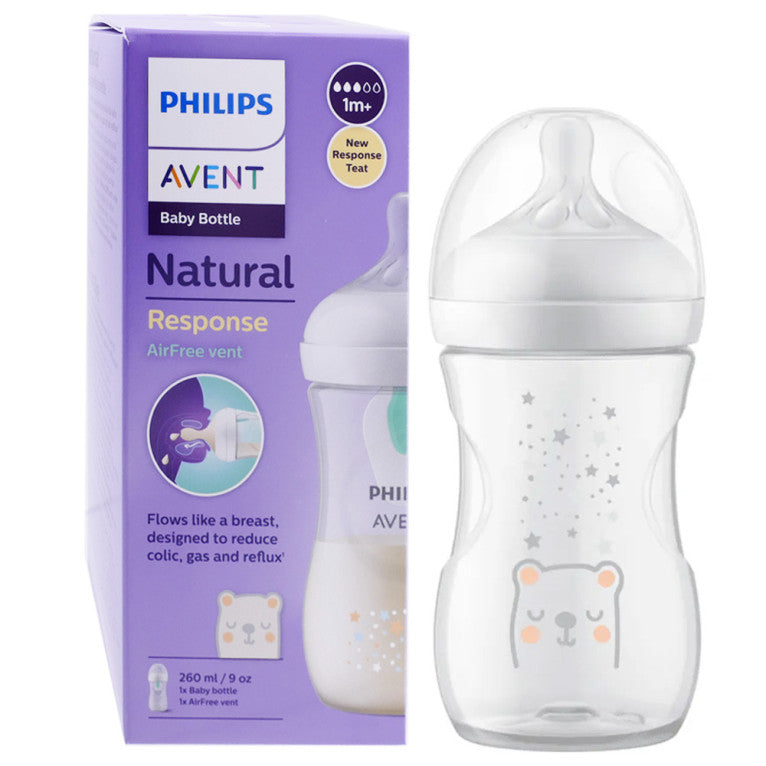 Avent Natural Response Feeding Bottle 260ml | Prenatal, Babies, Nusring, Cybex, Avent Bottle Feeding