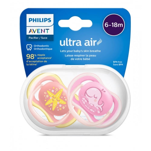 Avent Ultra Air Pacifier Pack of 2 | Prenatal, Babies, Nusring, Cybex, Avent Pacifier