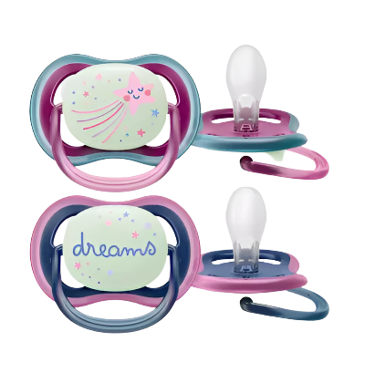 Avent Air Night Soother Girl | Prenatal, Babies, Nusring, Cybex, Avent Pacifier
