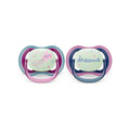 Avent Ultra Air Night Time Soother 6-18m Pack of 2 | Prenatal, Babies, Nusring, Cybex, Avent Pacifier