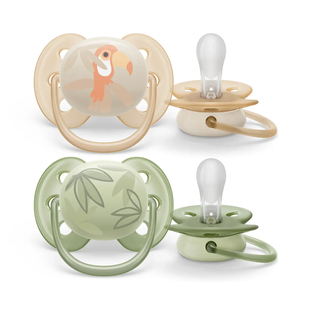Avent Ultra Soft Soother 0-6m Boy