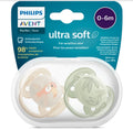 Avent Ultra Soft Soother 0-6m Boy