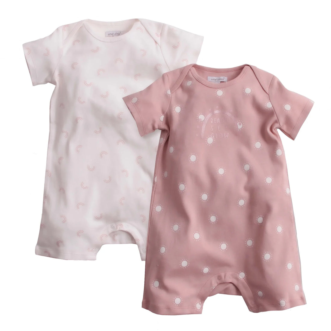 Mother's Choice Pack of 2 Romper, Ready Set Glow | Prenatal, Babies, Nusring, Cybex, Avent Bodysuit