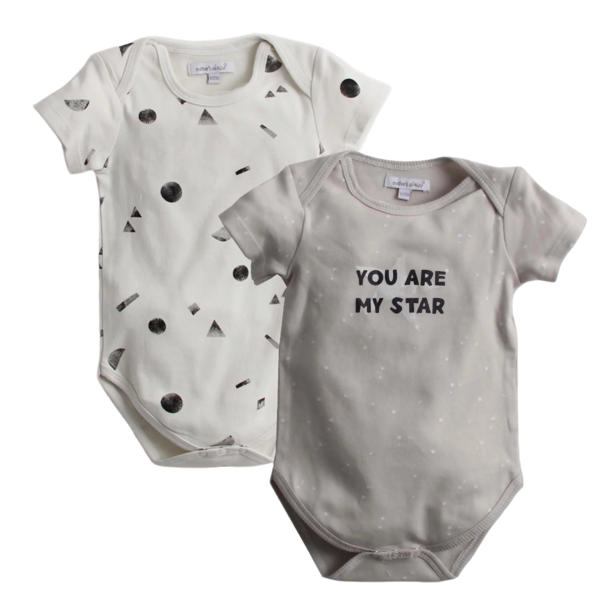 Mother's Choice Pack of 2 Sleevless Body suit My star Beige | Prenatal, Babies, Nusring, Cybex, Avent Bodysuit