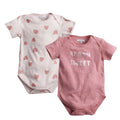 Mother's Choice Pack of 2 Short Sleeves Newborn Baby Short Sleeve Bodysuits | Prenatal, Babies, Nusring, Cybex, Avent Bodysuit