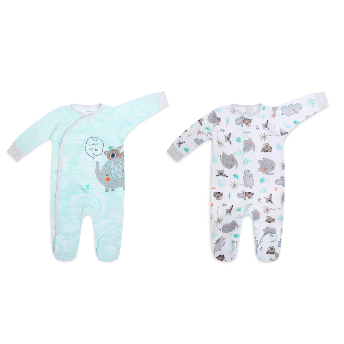 Mother's Choice Pack of 2 Grower Elephant Olive | Prenatal, Babies, Nusring, Cybex, Avent Bodysuit