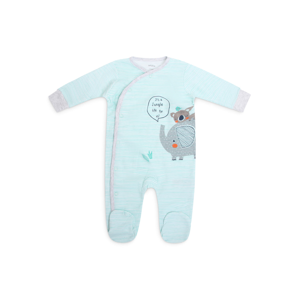 Mother's Choice Pack of 2 Grower Elephant Olive | Prenatal, Babies, Nusring, Cybex, Avent Bodysuit
