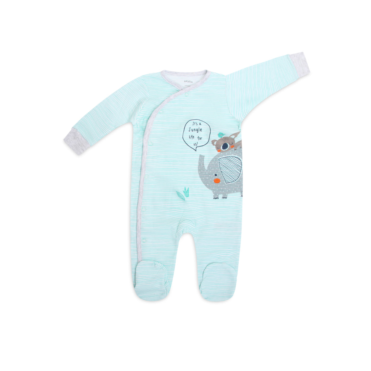 Mother's Choice Pack of 2 Grower Elephant Olive | Prenatal, Babies, Nusring, Cybex, Avent Bodysuit