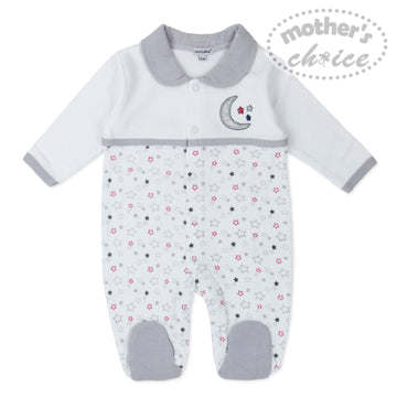 Mother's Choice Stars & Moon Bodysuit  Longlseeve | Prenatal, Babies, Nusring, Cybex, Avent Bodysuit