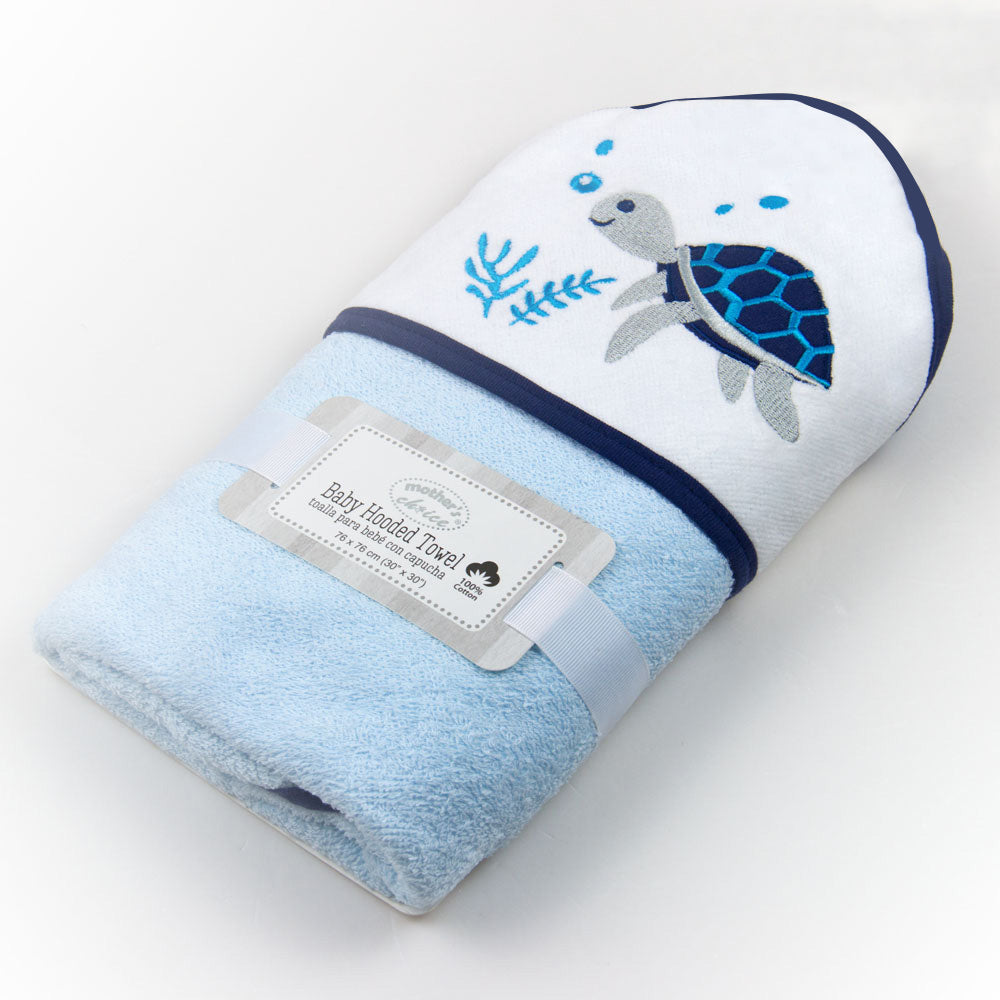 Mother Choice Two Tone Hooded Towel